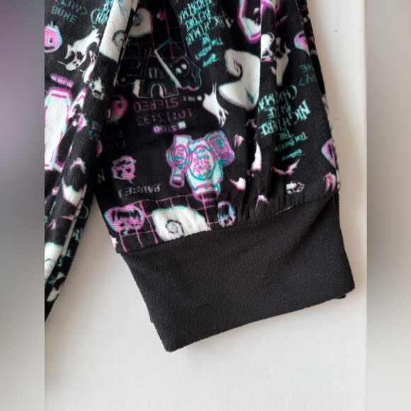 🆕 Nightmare Before Christmas Women’s Pajama Bottons Black, Blue and Purple NWOT - Picture 3 of 9
